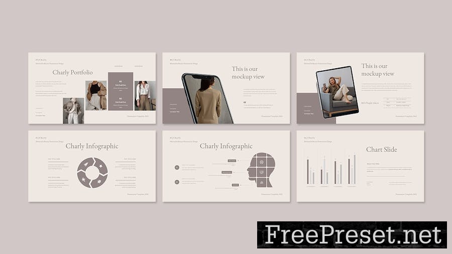 Charly - Minimalist Presentation Keynote Template HBNSS9U