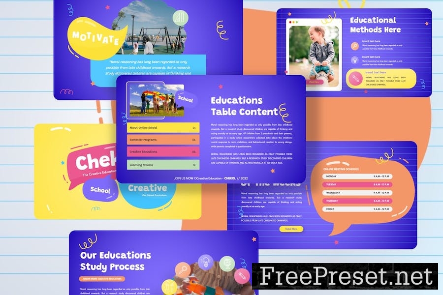 Chekol - Education Creative Keynote Template RHRX4R9