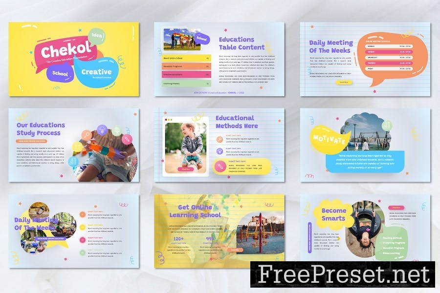 Chekol - Education Creative Keynote Template RHRX4R9