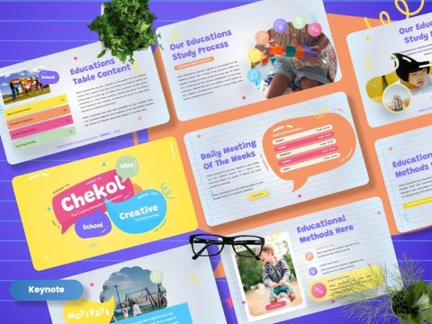 Chekol - Education Creative Keynote Template RHRX4R9