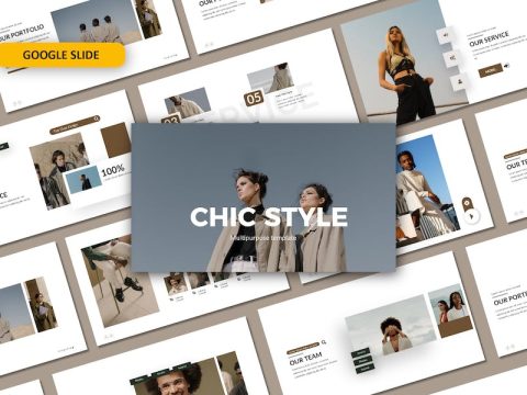 Chic Style Google Slide Template Q2VWWMU