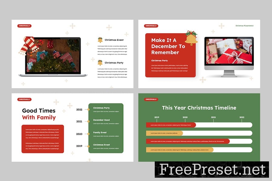 Christmas Google Slides Template VMWNZN6