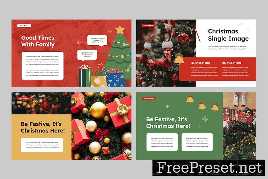 Christmas Google Slides Template VMWNZN6