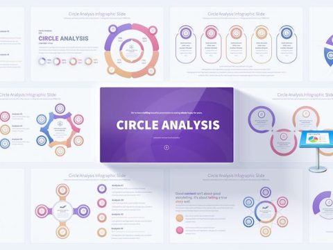 Circle Analysis - Keynote Infographics Slides