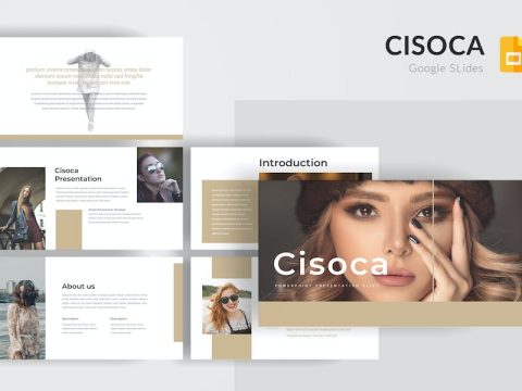 Cisoca - Google Slide Template