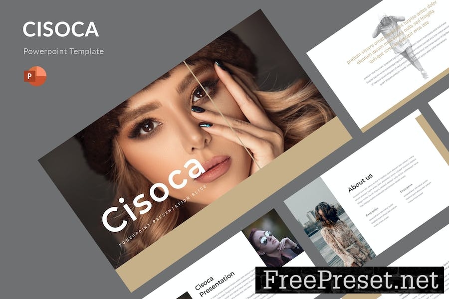 Cisoca - Powerpoint Template ZF4PCDS