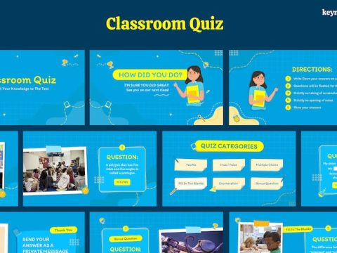 Classroom Quiz keynote SGZ9NEB