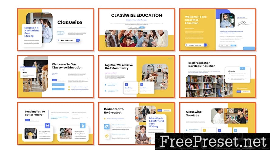 Classwise - Education Presentation Google Slide RUTZST9