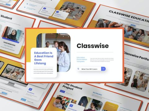 Classwise - Education Presentation Google Slide RUTZST9