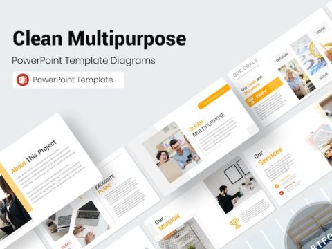 Clean Multipurpose PowerPoint Presentation UBU6LUK