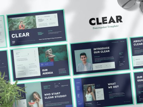 Clear - Business Presentation Keynote Template WRJZZU2