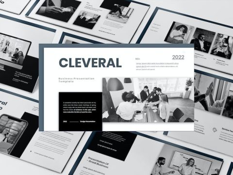 Cleveral - Business Presentation Keynote Template 6H2VYEY