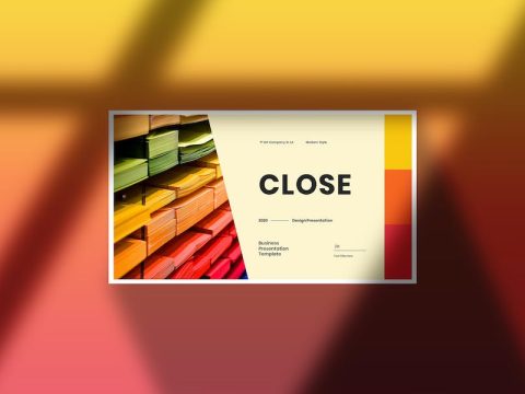 Close Business Presentation Google Slide Template 8MDG8VH