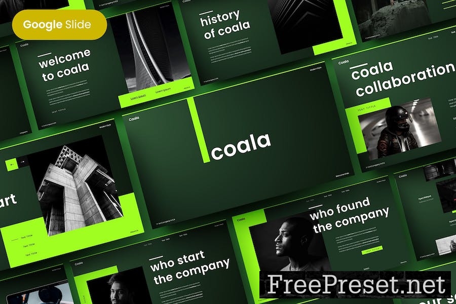 Coala - Business Google Slide Template NWTMZZD