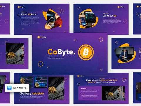 CoByte - Cryptocurrency Blokchain Keynote Template MMP9F7C