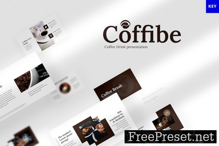 Coffibe - Minimalist Keynote Template EPM4ZVT