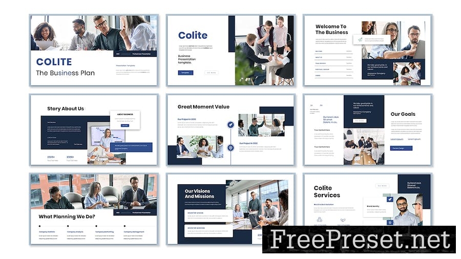 Colite - Business Presentation Keynote Template WS33K5D