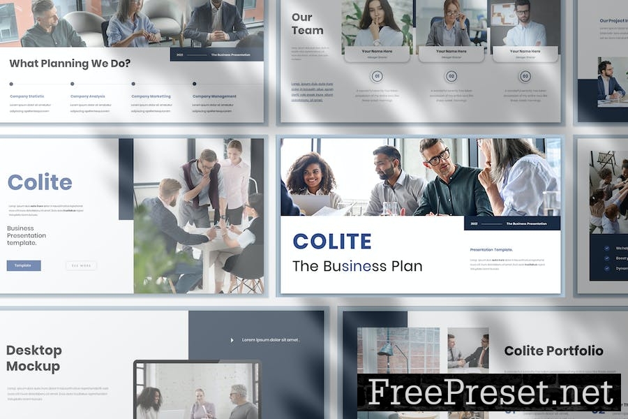 Colite - Business Presentation Keynote Template WS33K5D