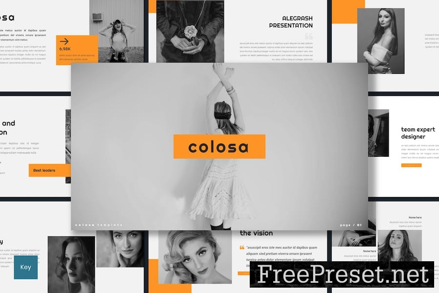 Colosa - Lookbook Keynote Template YF6ZVD4