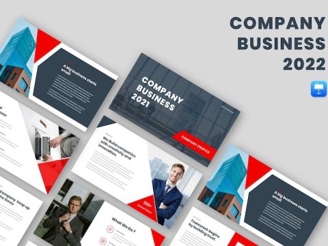 Company Business & Company Profile Keynote ZXGQWGQ