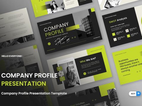 Company Profile - Keynote Template 5W5DULZ