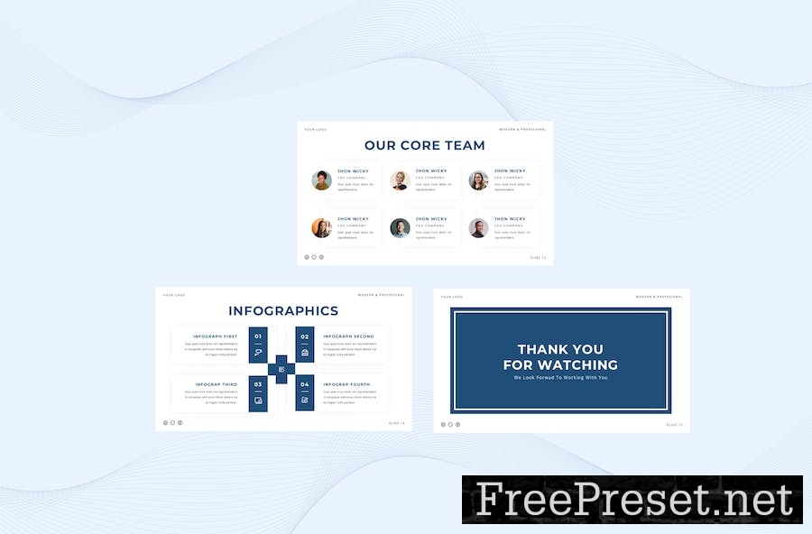 Company Profile Presentation Template - Keynote Y2X8CEM