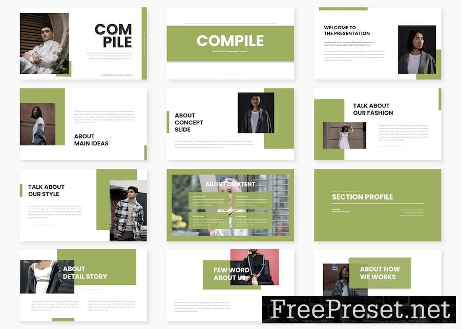 Compile - Google Slide Template J7B2JU4