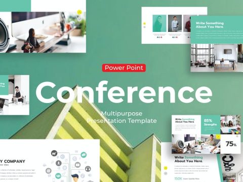 Conference - PowerPoint Template EJFSE9J