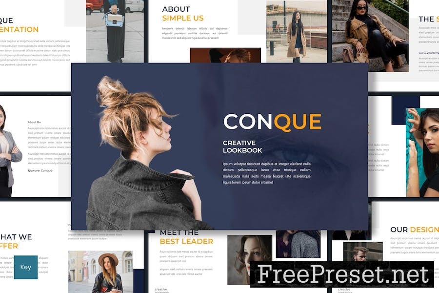 Conque - Business Keynote Template Z8C2YMD