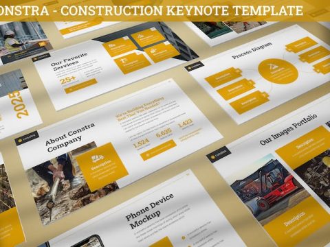 Constra - Construction Keynote Template 6N2SK7W