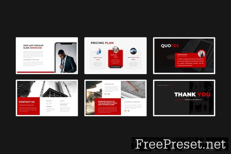 Construc – Industry and Property Powerpoint AUHKSNJ