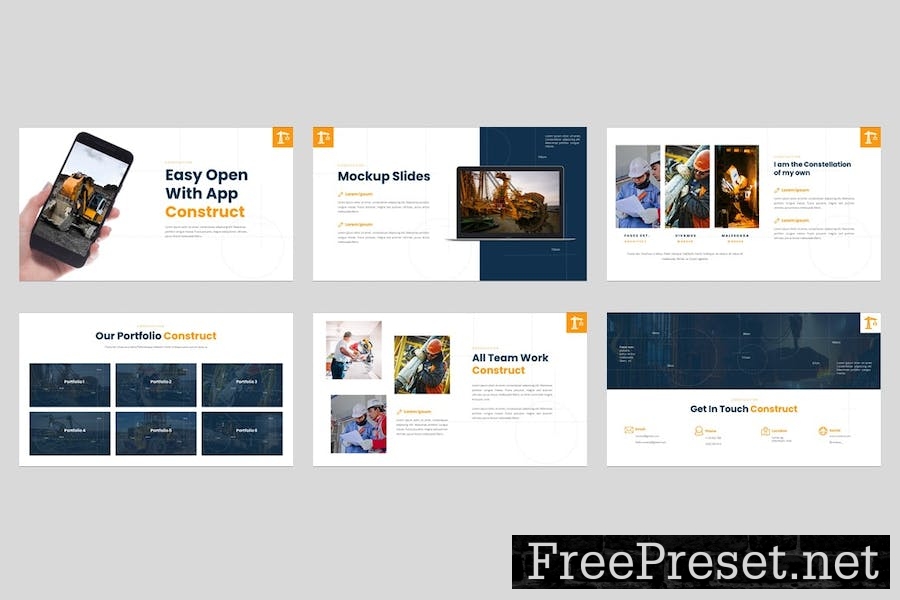 Construct - Construction Keynote Template XY4HSPH