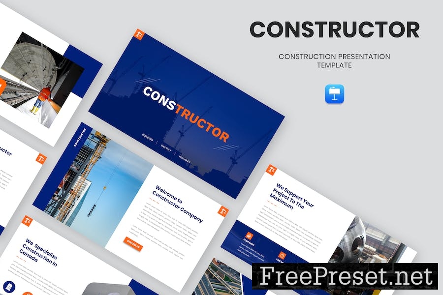 Constructor - Construction Keynote Template XSD4WQE