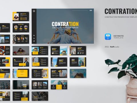 Contration - Construction Keynote Template 4ACDUD4