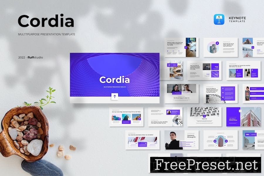 Cordia - Business Keynote Template R4A9FR4