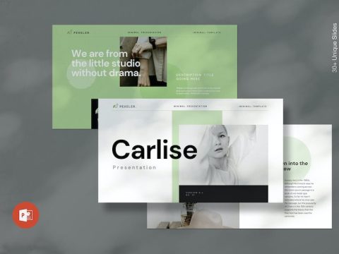 Corlist Minimal Presentation Template XKH849S