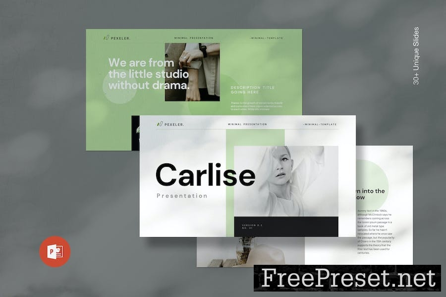 Corlist Minimal Presentation Template XKH849S