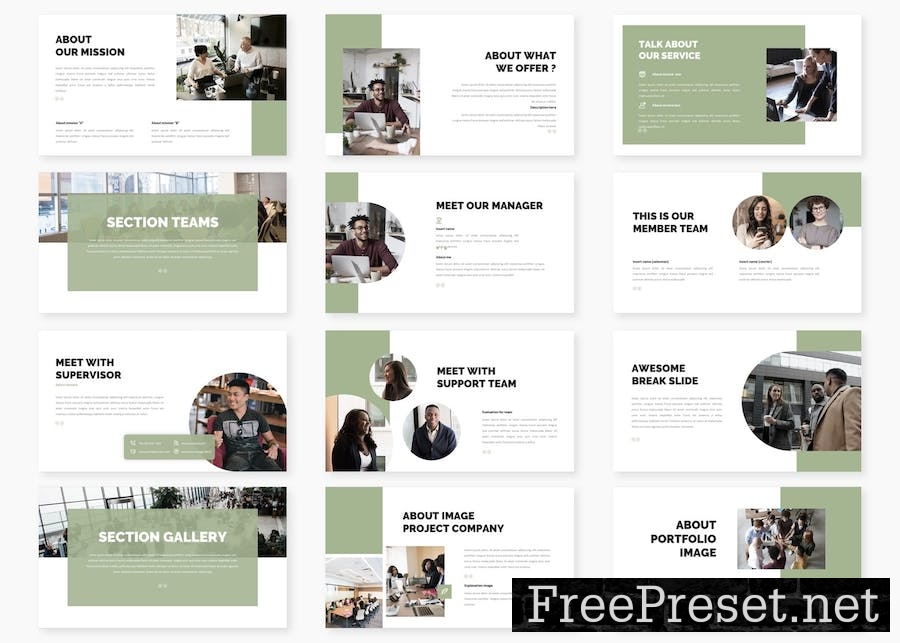 Corossa - Business Keynote Template KUPQNQA