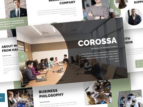 Corossa - Business Keynote Template KUPQNQA