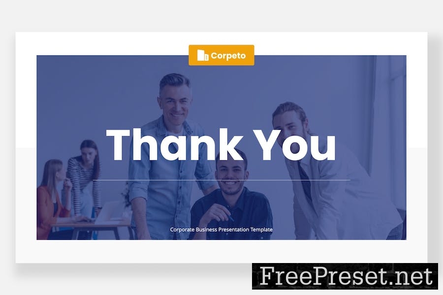 CORPETO - Corporate Business Keynote Template XRRX58W