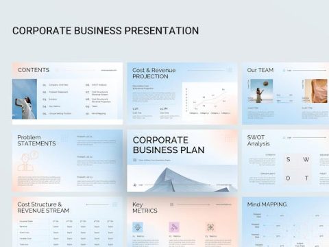 Corporate Business Plan Google Slides Presentation