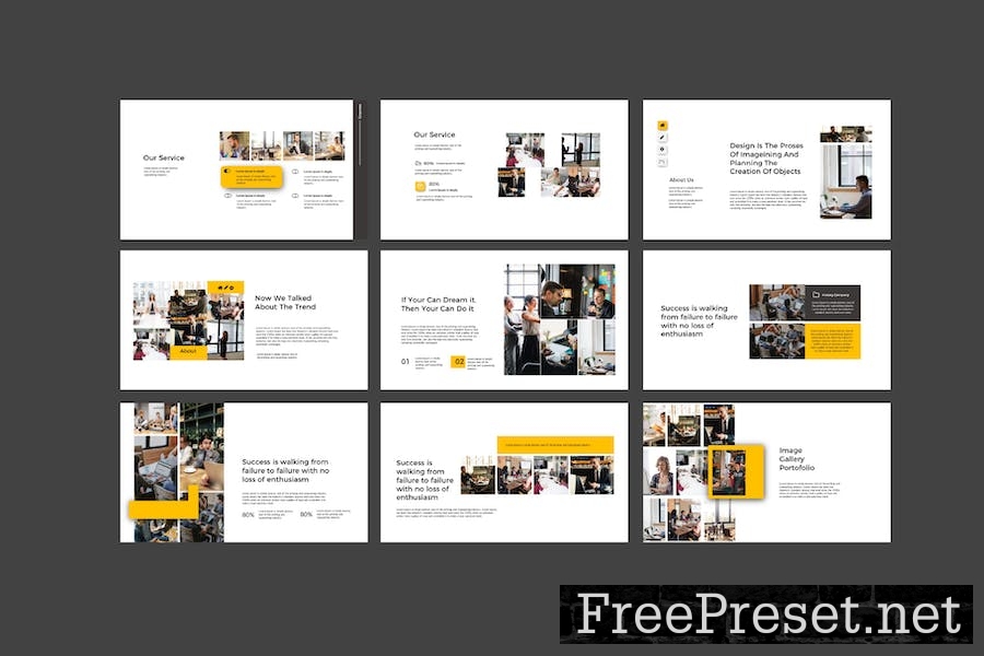 Corporate Powerpoint Template ZBTPJW9