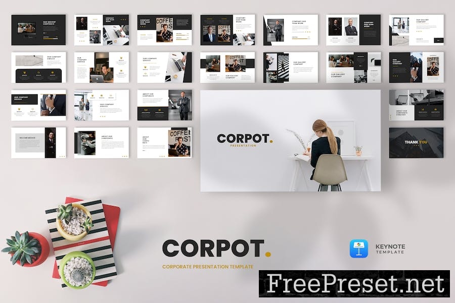 Corpot - Corporate Keynote Template L78UW2K