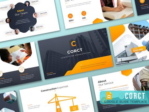 CORR – Constructions Google Slide Template XRREP2T