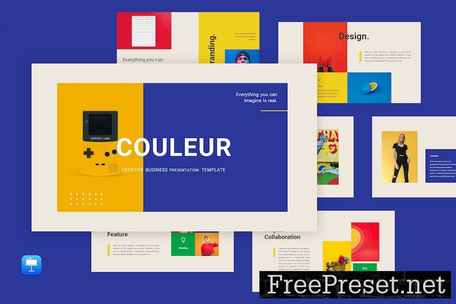 Couleur - Creative Business Keynote Template NGNZUXD