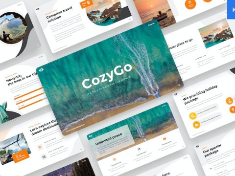 CozyGo - Tours & travel KeynoteTemplate LJD3HE2