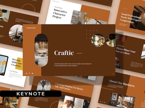 Craftic - Simple Classic Business Keynote T8HCS3H