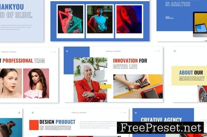 Creative Agency Keynote Presentation Template