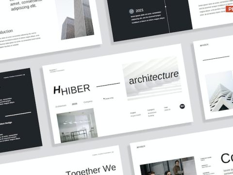 Creative Black White Architect Company 011 CAJELAS