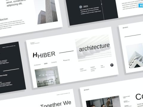 Creative Black White Architect Company 011 NDSGLW7